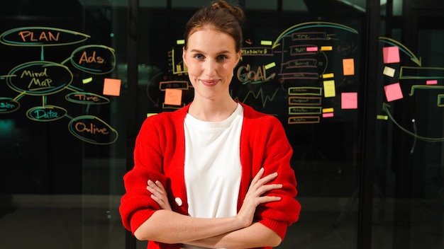 Porträtfoto, Marketingmanagerin, digitale Strategie, Markenkommunikation